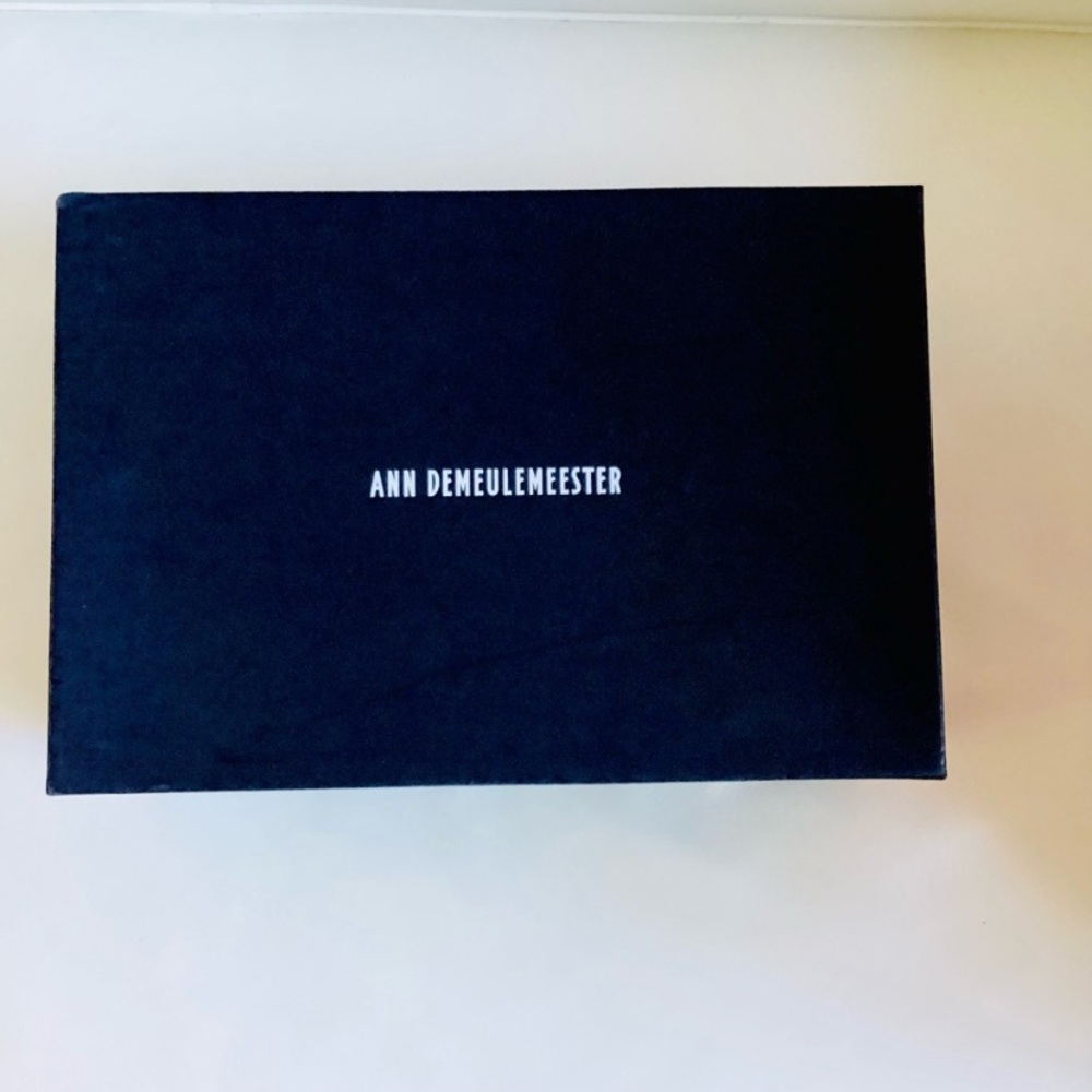Ann Demeulemeester Black Shoe Box